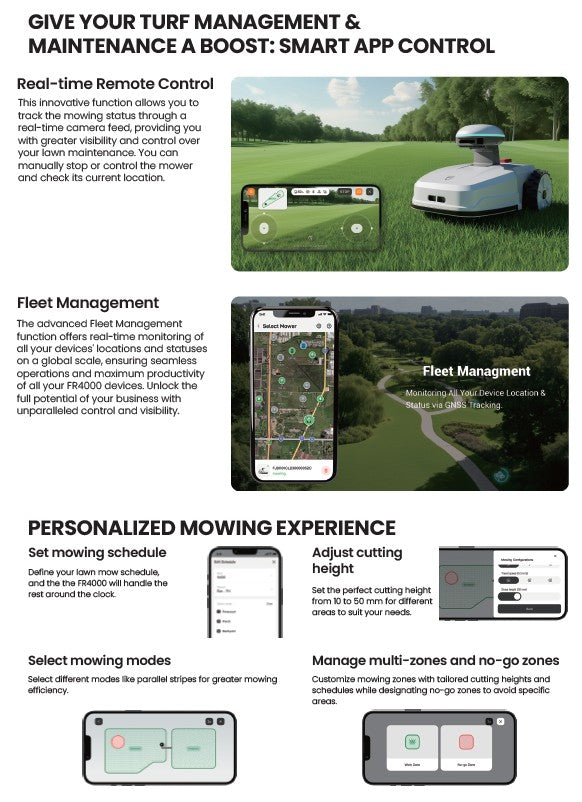 FJD FR4000 Robotic Lawn Mower